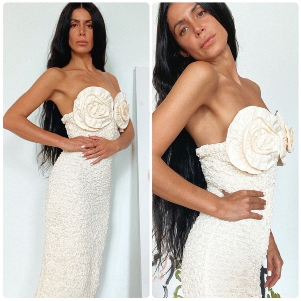 Mara Hoffman Mona Cream Dress